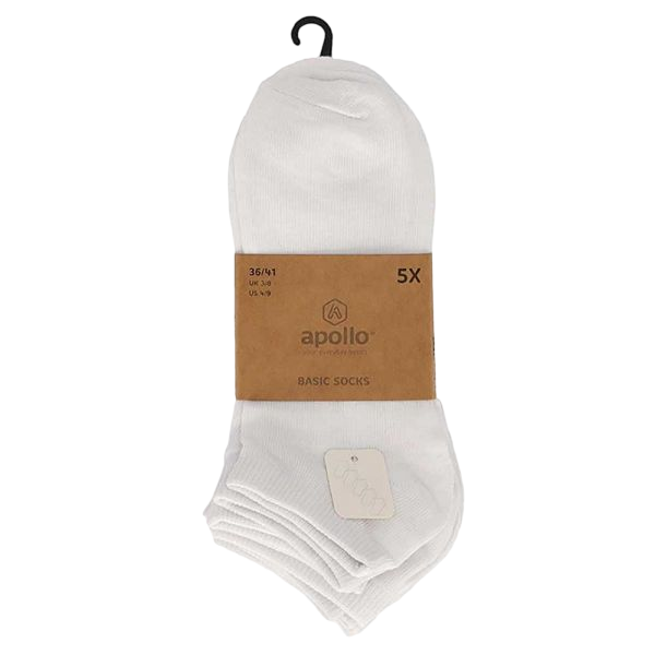 Apollo Sneaker Sokken 5-pak Heren