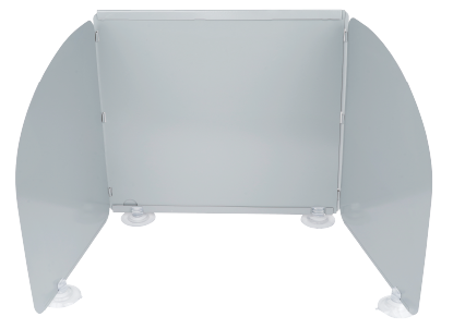 Redwood VERSTELBAAR STALEN KOOKWINDSCHERM