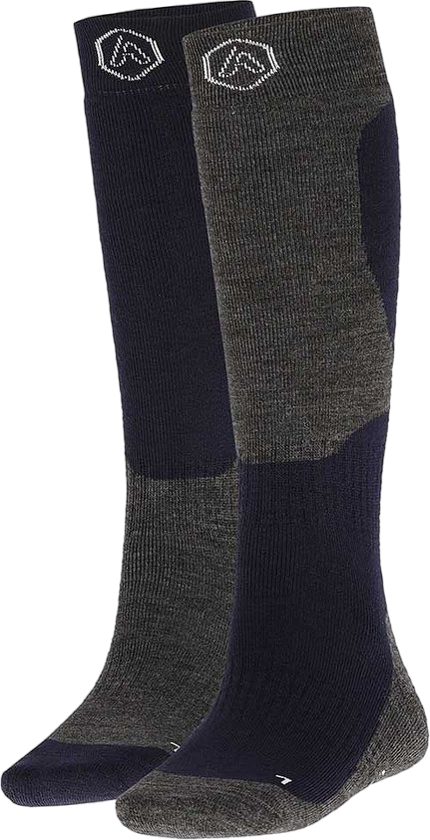 Apollo Ski Socks Design 2-Pack Skisokken
