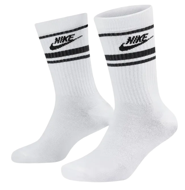 Nike Sportswear Everyday Essential Crew Sokken 3-Pack