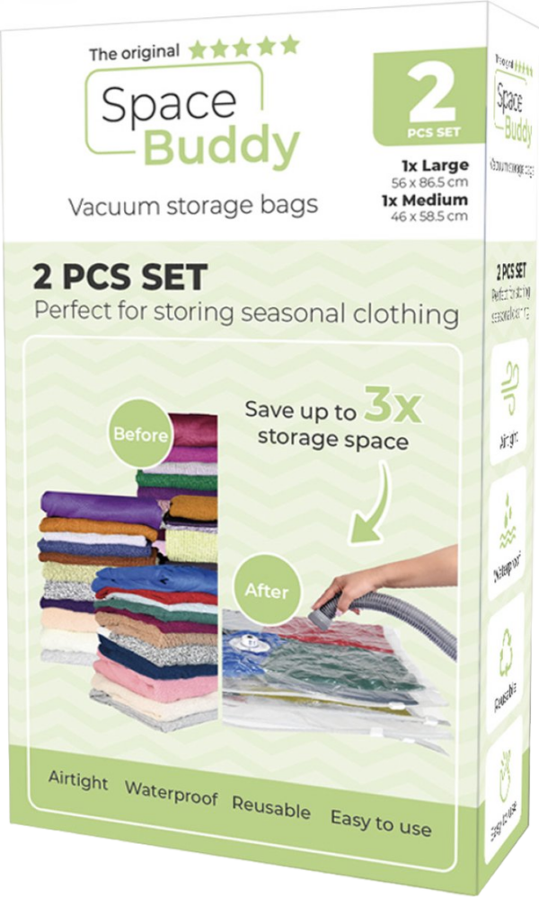 Space Buddy Vacuümzakken 2 stuks