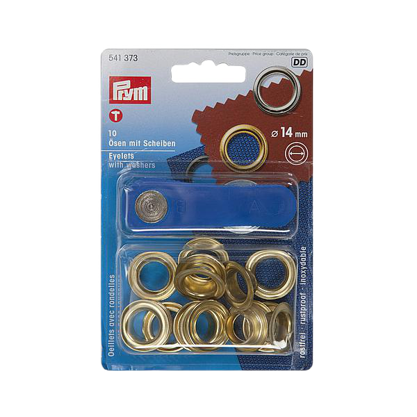 Prym ZEILRINGEN MESSING (10 STUKS) 14 MM