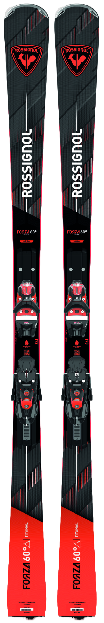 Rossignol Forza 60' Ski's + Bindingen