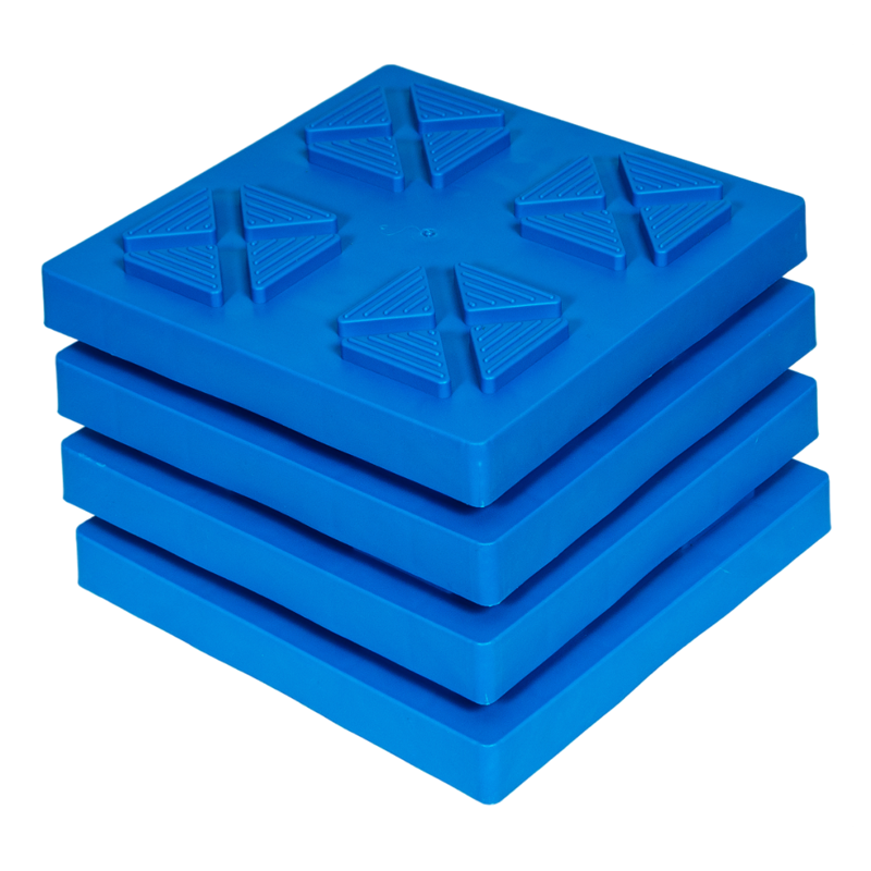 Redwood STAPELBARE ONDERLEGPLATEN - 4 STUKS