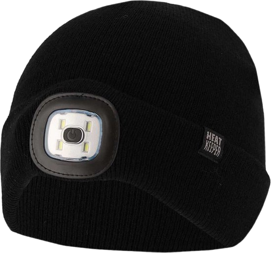 Heat Keeper Thermal Beanie + Led Light Muts