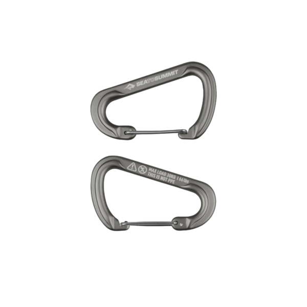 Sea To Summit ACCESSORY CARABINER SET LARGE - [2 PIECE] (GREY)
