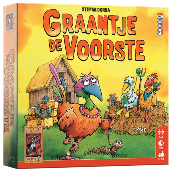 999 Games Graantje de Voorste Kaartspel