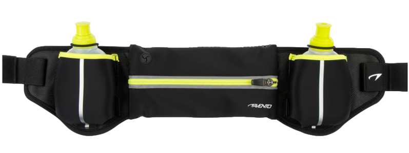Avento Hardloopriem met 2 Drinkflessen Addy