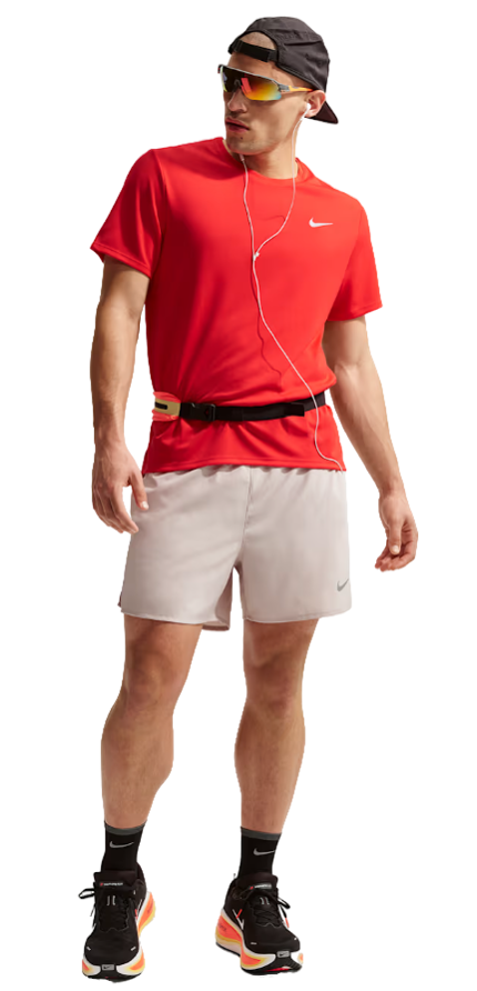 Nike Miler UV-Hardloopshirt