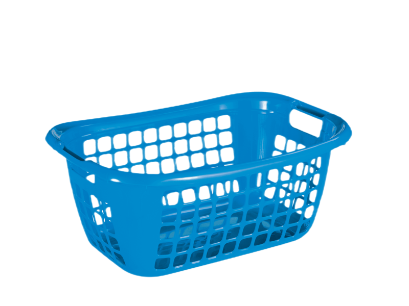 Sunware Basic wasmand 55cm laag blauw