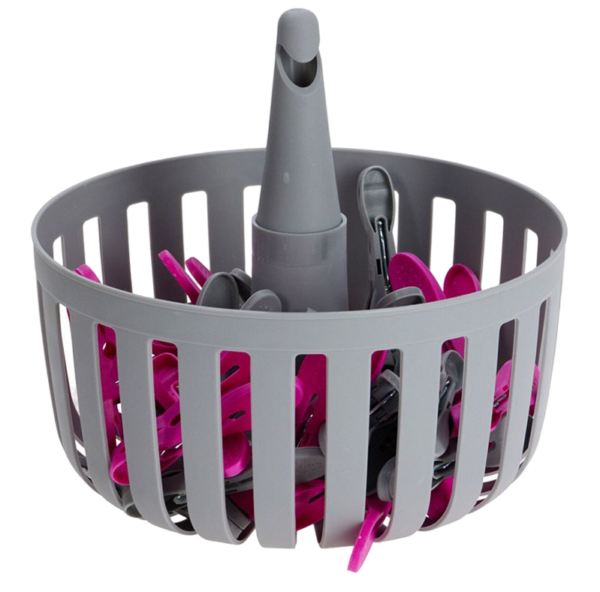 Excellent Houseware Wasknijpermand met 30 Knijpers