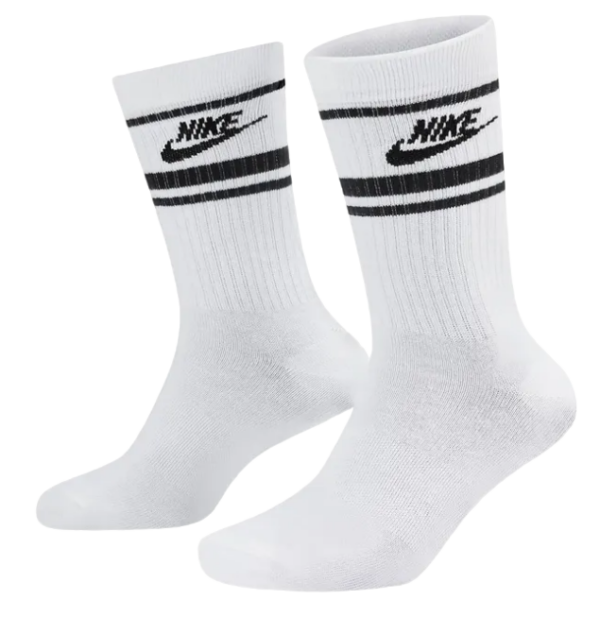 Nike Sportswear Everyday Essential Crew Sokken 3-Pack