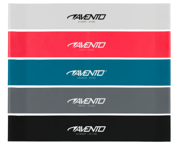 Avento Weerstandsbanden Set - 5 Niveaus