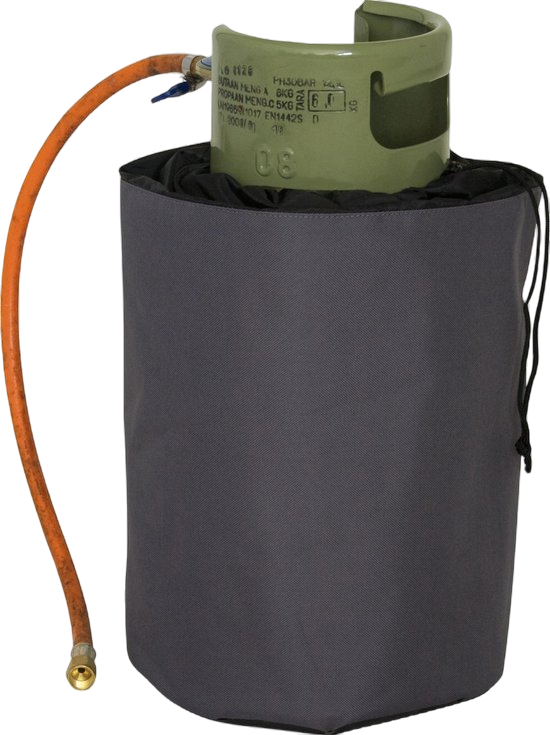 Eurotrail GASFLES BESCHERMHOES 11KG FLES (ANTRACIET)